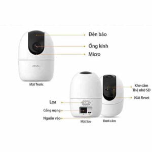 Camera wifi imou IPC-A22 xoay 360 độ trong nhà