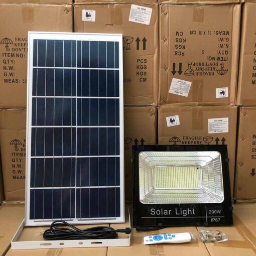Đèn năng lượng 200W giá rẻ bảo hành chính hãng
