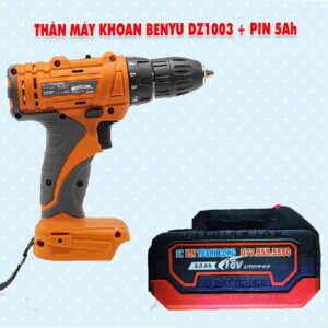 Bộ máy khoan BENYU DZ1003 + Pin 5Ah