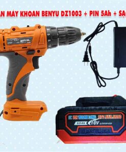 Bộ máy khoan BENYU DZ1003 + Pin 5Ah + Sạc 3A