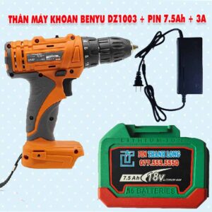 Bộ máy khoan BENYU DZ1003 + Pin 7.5Ah + 3A