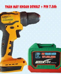 Thân máy khoan DEWALT 2 chức năng + Pin 7.5Ah