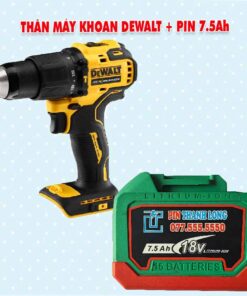Thân máy khoan DEWALT 3 chức năng + Pin 7.5Ah