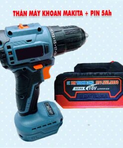 Thân máy khoan Makita 2 chức năng + Pin 5Ah