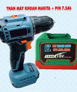Thân máy khoan Makita 2 chức năng + Pin 7.5Ah