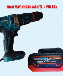 Thân máy khoan Makita 3 chức năng + Pin 5Ah