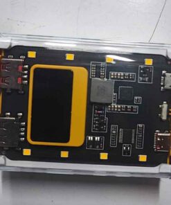 Pin sạc dự phòng trong suốt 10000mah 3 đầu cắm sạc (1)