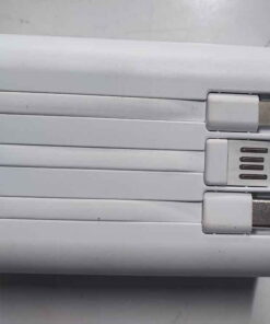 Pin sạc dự phòng trong suốt 10000mah 3 đầu cắm sạc (2)
