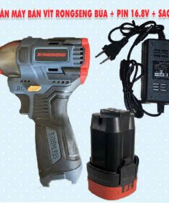 Thân máy bắn vít RONGSENG búa + Pin 16.8V + sạc 2a