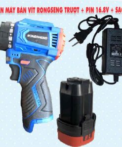 Thân máy bắn vít RONGSENG trượt + Pin 16.8V + SẠC 2A