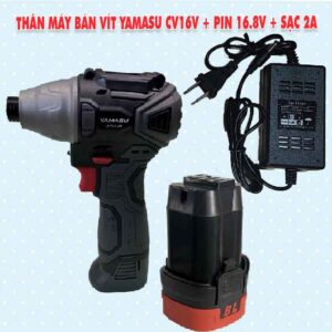 Thân máy bắn vít YAMASU CV16V + Pin 16.8V + SẠC 2A