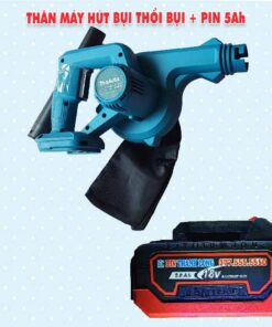 Thân máy thổi bụi hút bụi Makita + Pin 5.0Ah