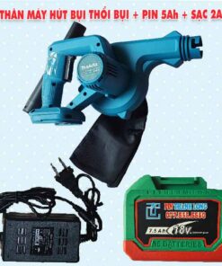 Thân máy thổi bụi hút bụi Makita + Pin 7.5Ah + Sạc 2A
